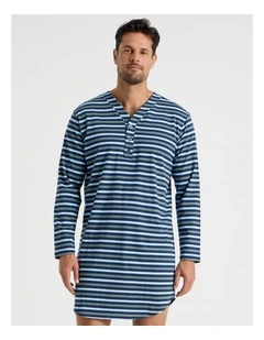 Nightshirt in Blue Stripe
