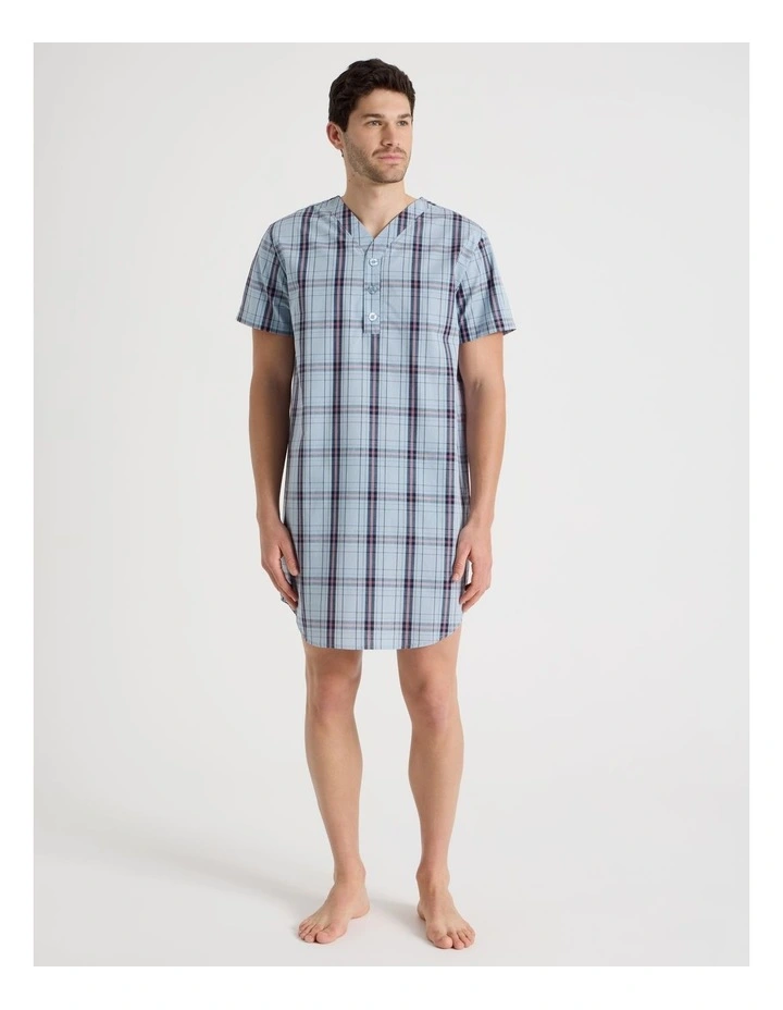 Nightshirt in Poplin Check image 1