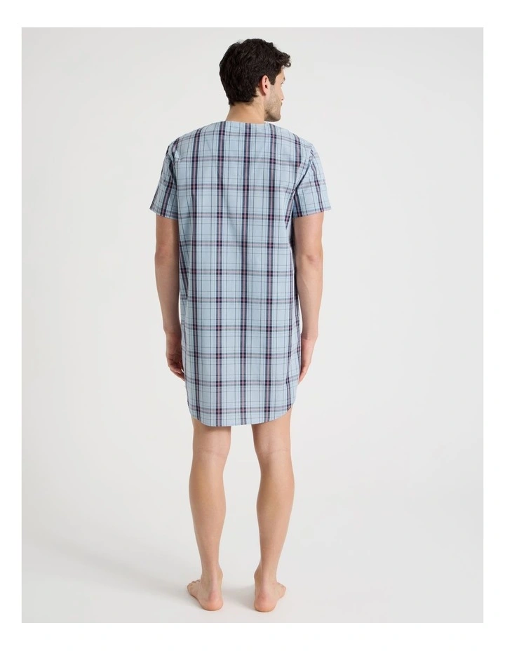 Nightshirt in Poplin Check image 3