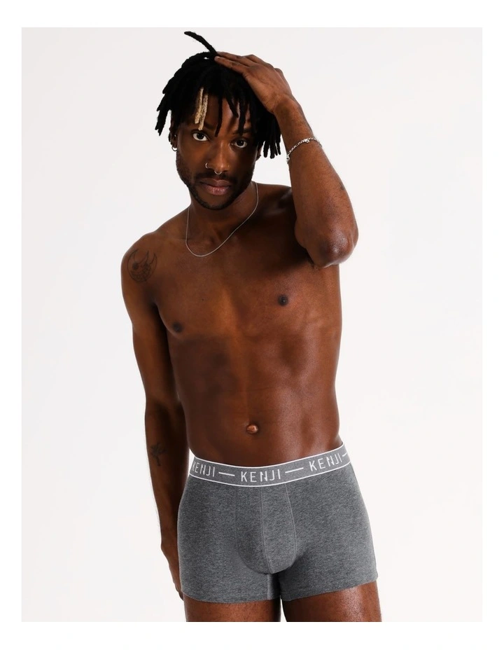 Kenji 3 Pack Plain Trunks By the Fire MYER
