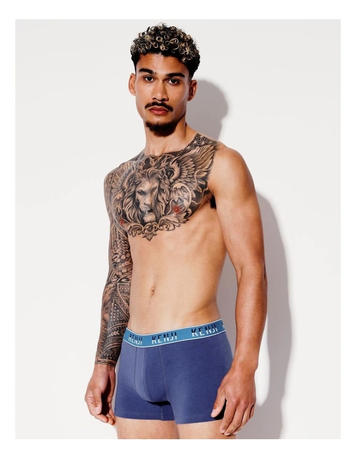 3 Pack Fashion Trunks in Party Tropics image 4