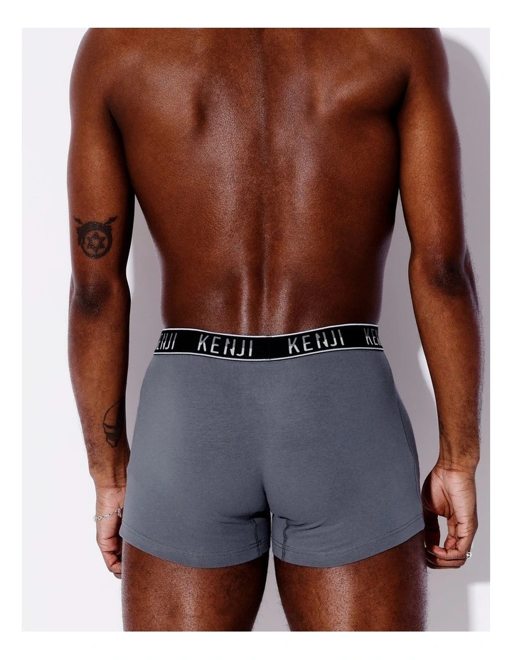 3 Pack Plain Trunks in Going Neutral image 4
