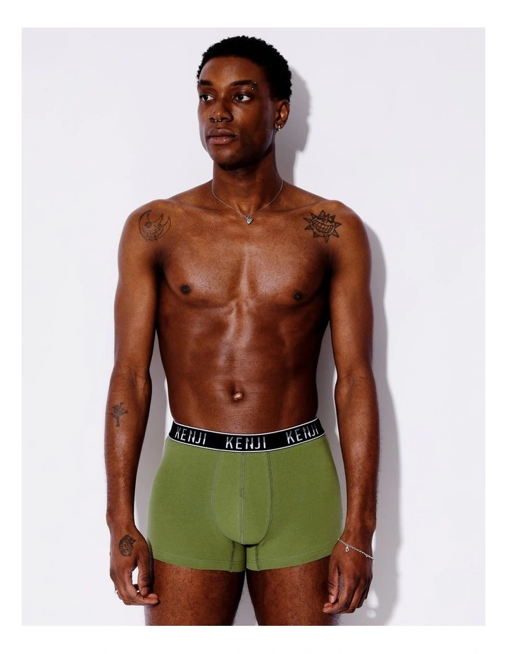 3 Pack Plain Trunks in Going Neutral image 6
