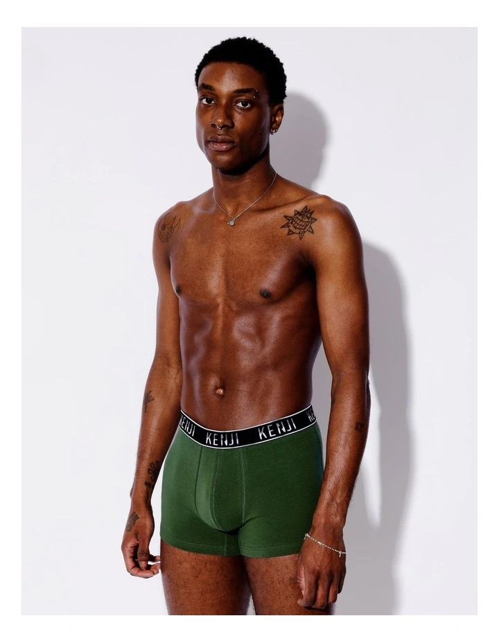 3 Pack Plain Trunks in Afternoon Skies image 6