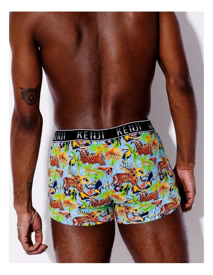 3 Pack Fashion Trunks in Jungle Oasis image 4