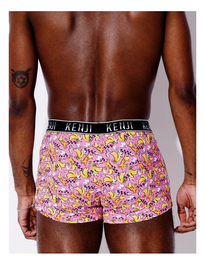 3 Pack Fashion Trunks in Peeling Zesty image 4