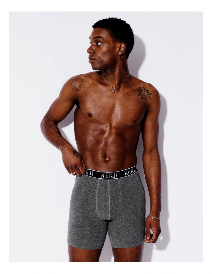 3 Pack Fashion Long Leg Trunks in Fast Food image 6