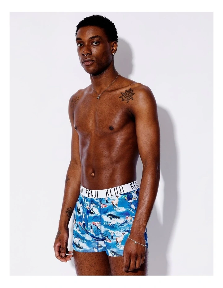 2 Pack Fashion FastDry Trunks in Surfs Up image 2