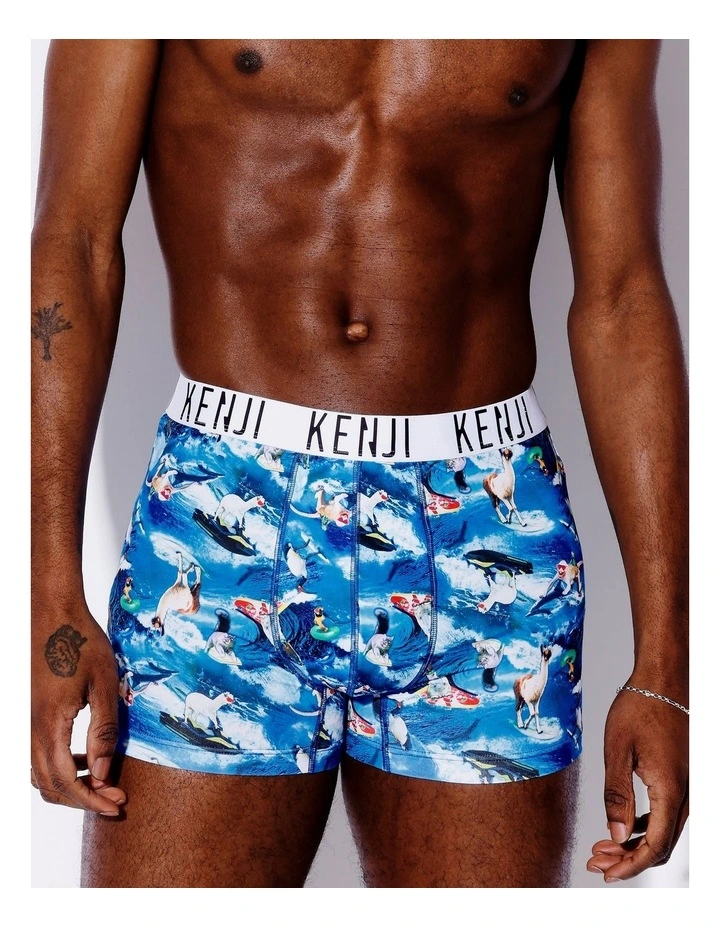 2 Pack Fashion FastDry Trunks in Surfs Up image 3