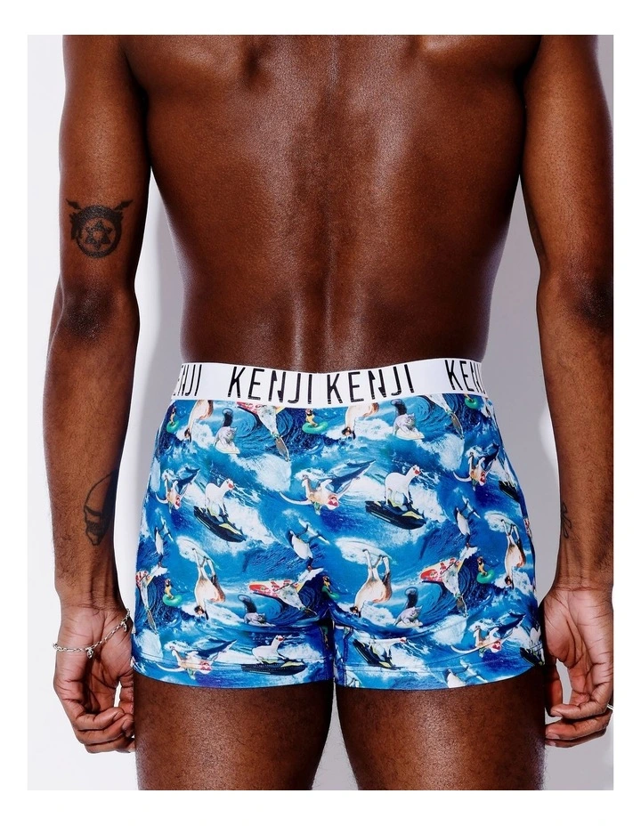 2 Pack Fashion FastDry Trunks in Surfs Up image 4