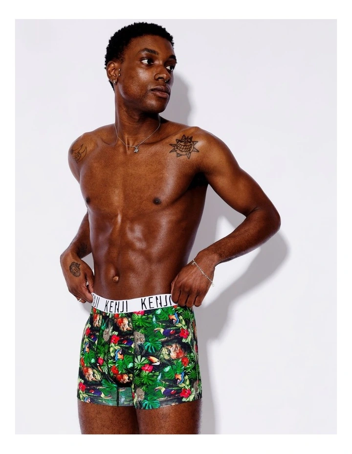 2 Pack Fashion FastDry Trunks in King of the Jungle image 2