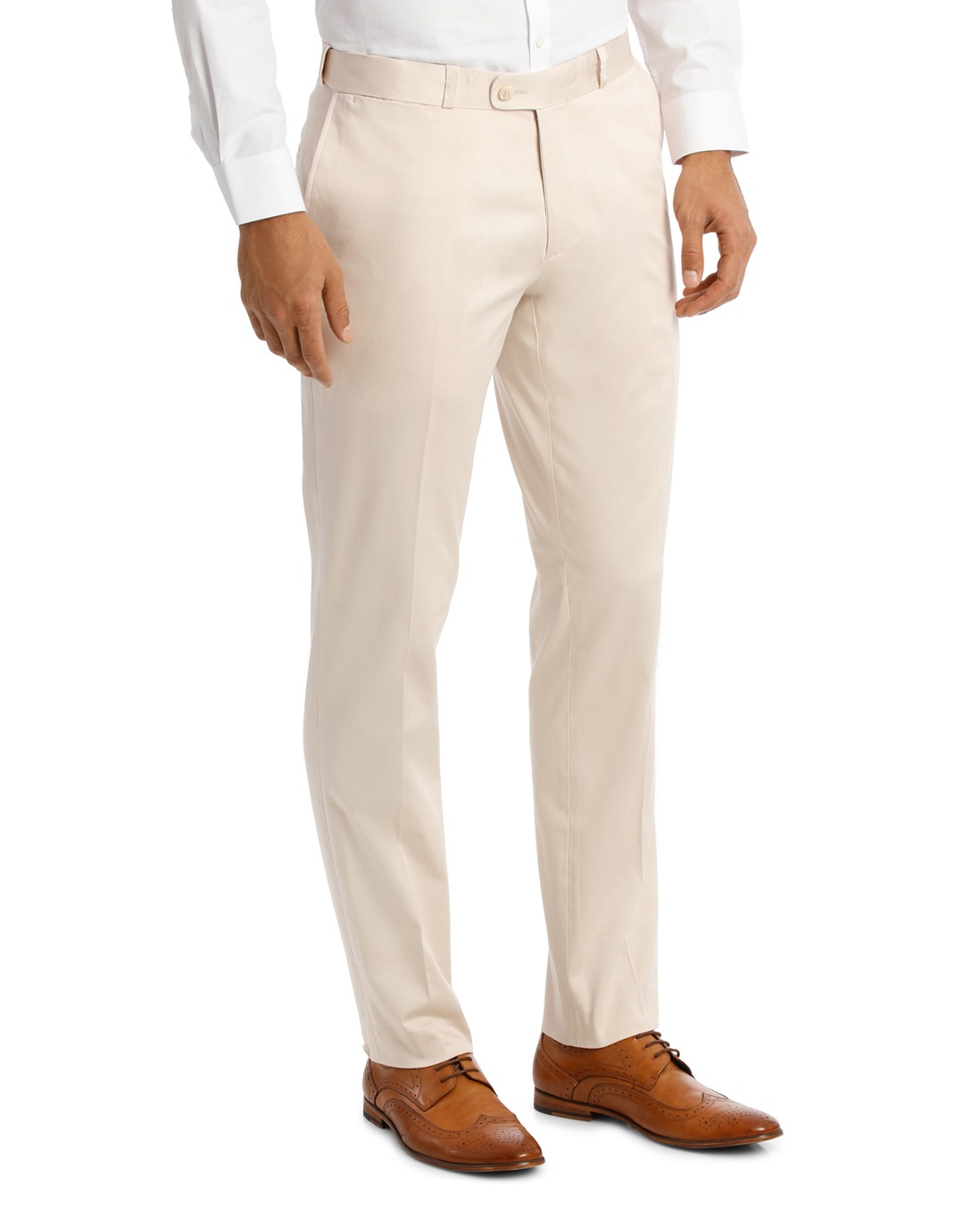 Savane | Stretch Cotton Slim Trouser 