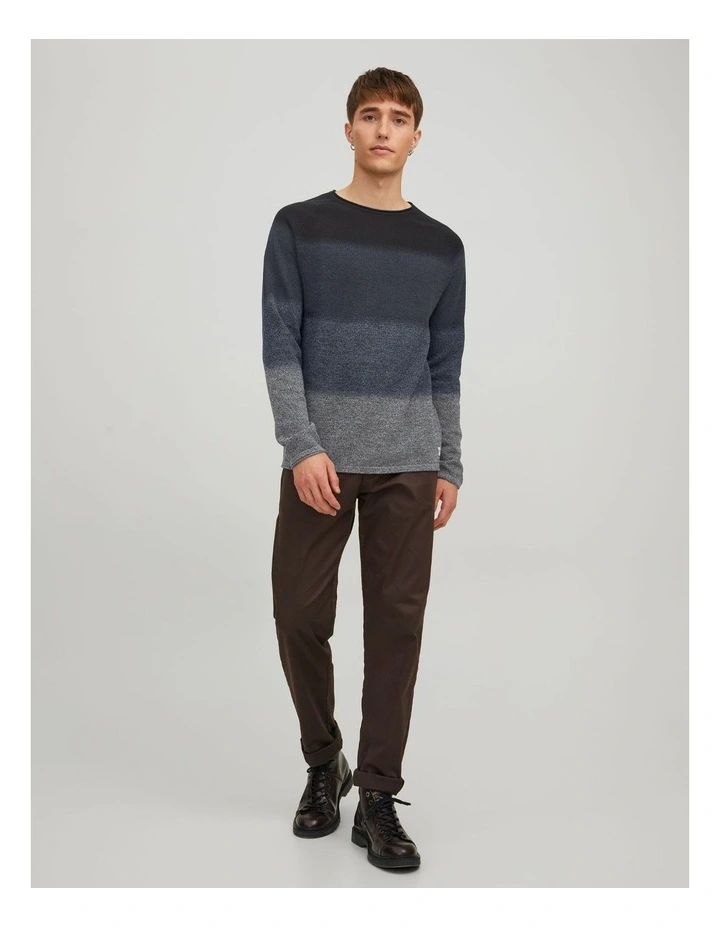 Hill Crew Neck Sweater in Navy image 3