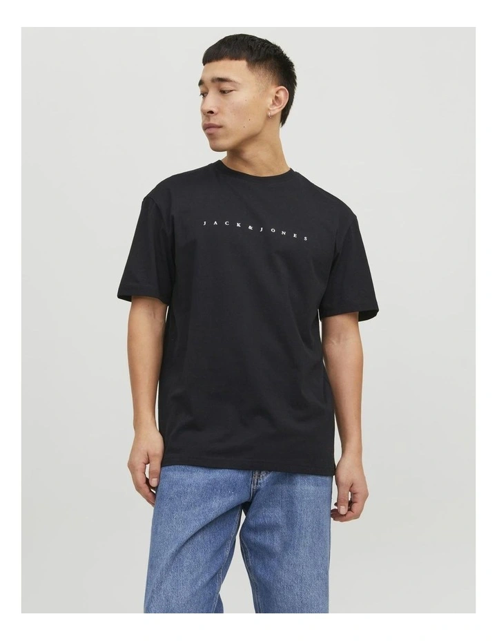 Short Sleeves Tee in Black image 1