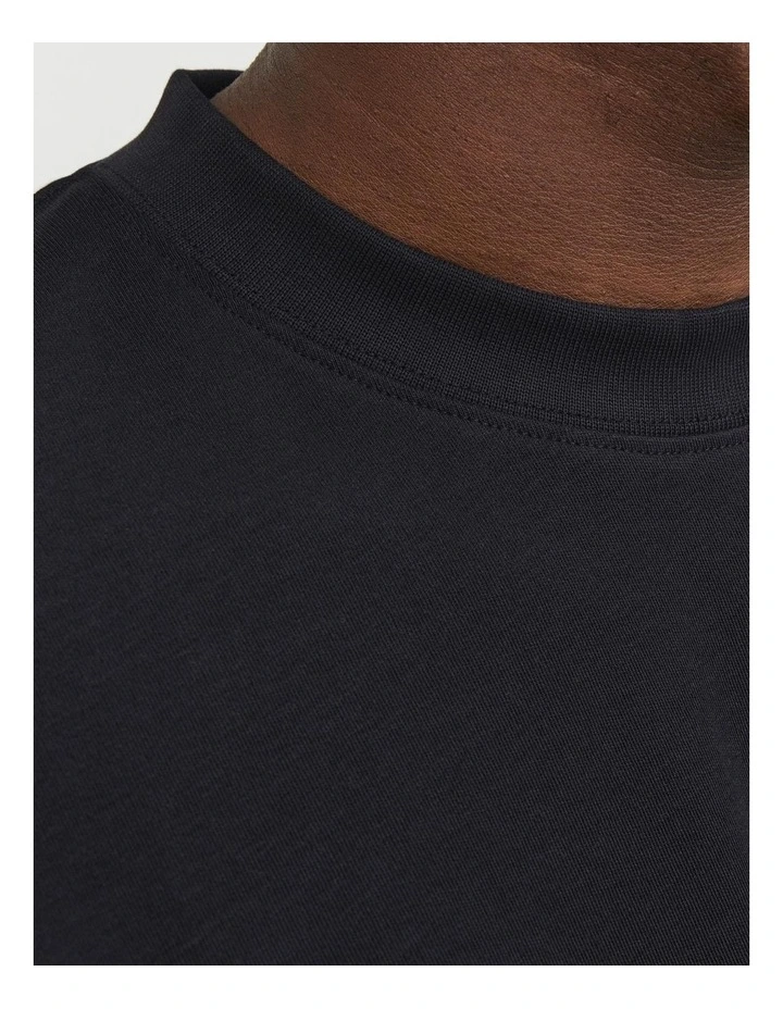 Eurban Edge Short Sleeve Tee O-Neck Noos in Black image 5