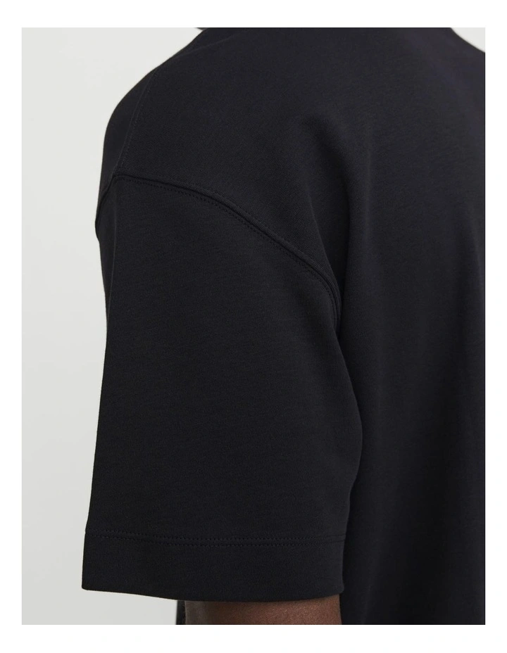 Eurban Edge Short Sleeve Tee O-Neck Noos in Black image 6
