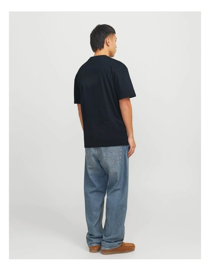 Beau Short Sleeved T-Shirt in Sky Captain image 4