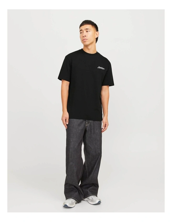 Beau Short Sleeved T-Shirt in Black image 1