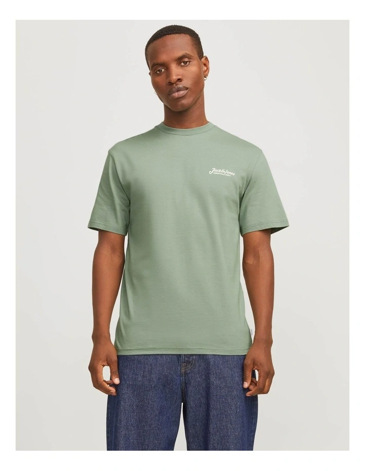 Beau Short Sleeved T-Shirt in Iceberg Green image 2