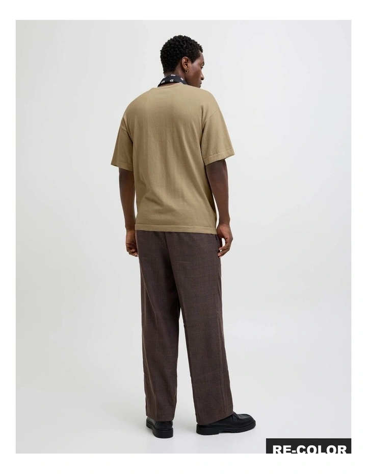 Emil Knit T-shirt in Coriander image 2
