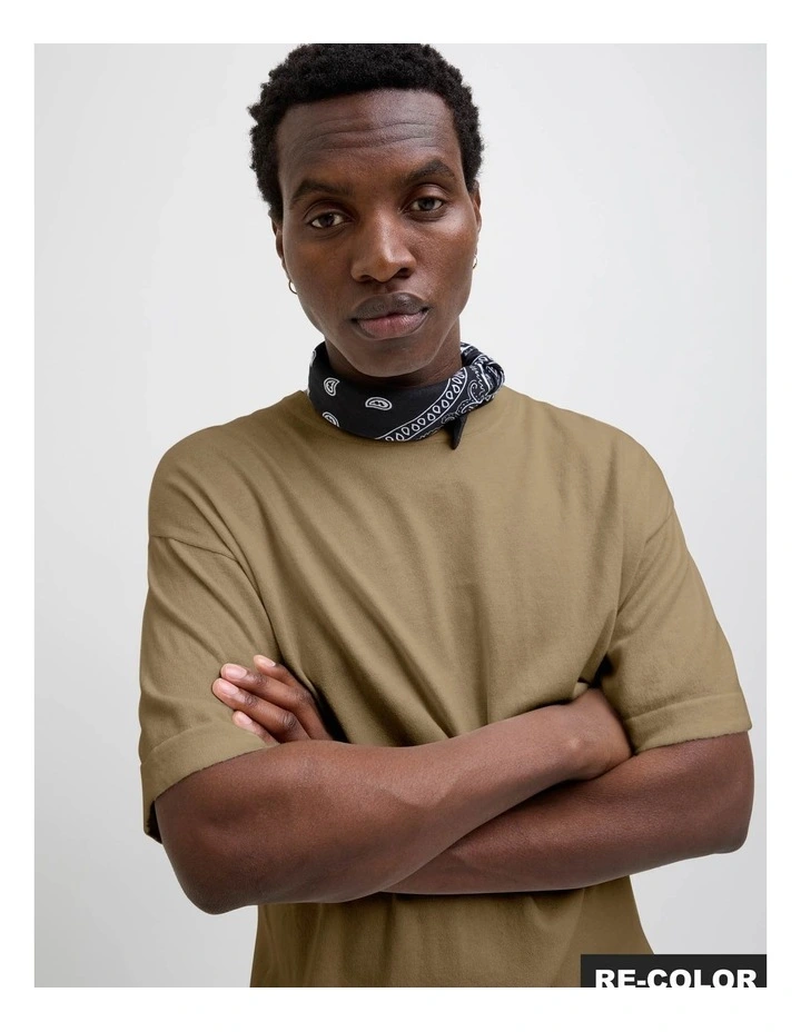 Emil Knit T-shirt in Coriander image 4