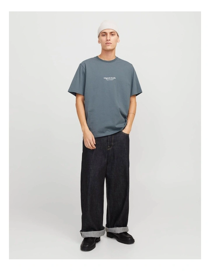 Vesterbro Crew Neck T-shirt in Stormy Weather image 1