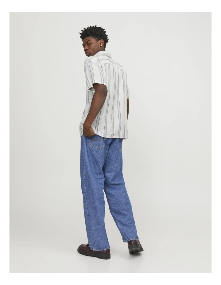 Jorcabana Stripe Shirt in Cloud Dancer
