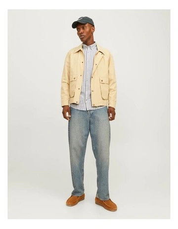 Oxford Shirt Long Sleeved in Crockery