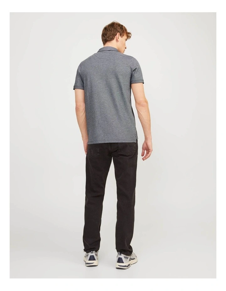Paulos Short Sleeved Polo in Anthracite image 2