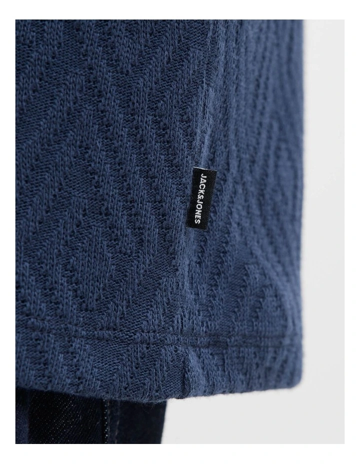 Blanewtrent Short Sleeve Polo in Black Iris image 5