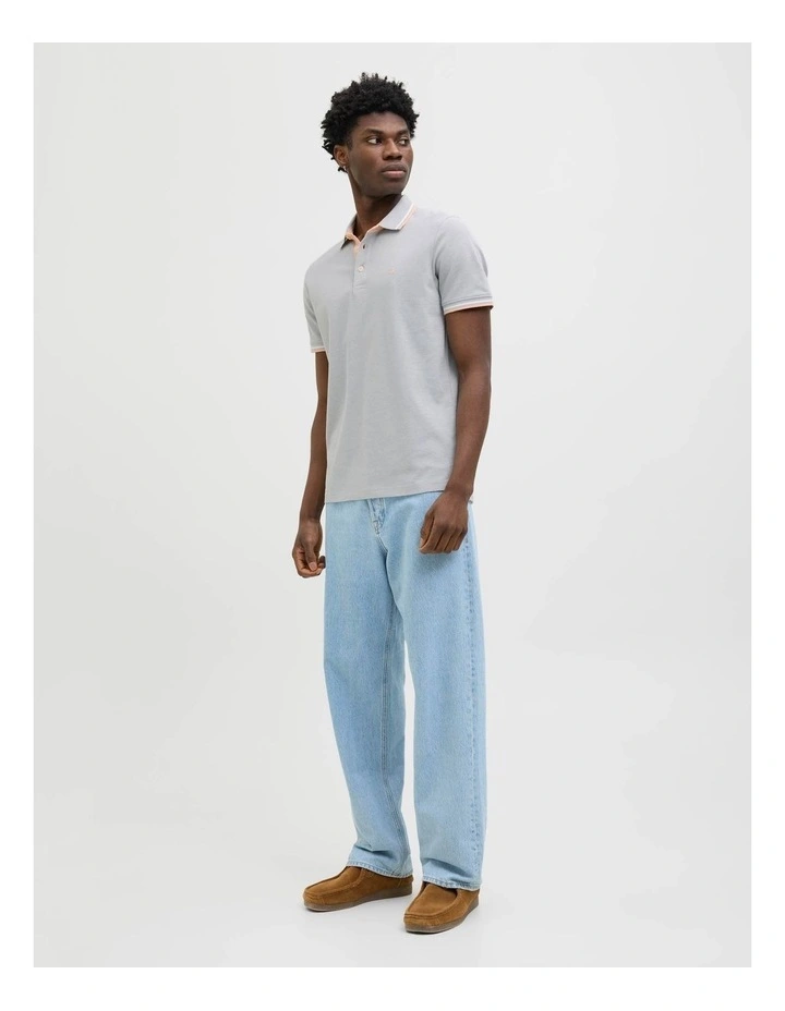 Paulos Short Sleeved Polo in Iceberg Green image 1