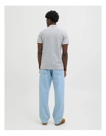 Paulos Short Sleeved Polo in Iceberg Green