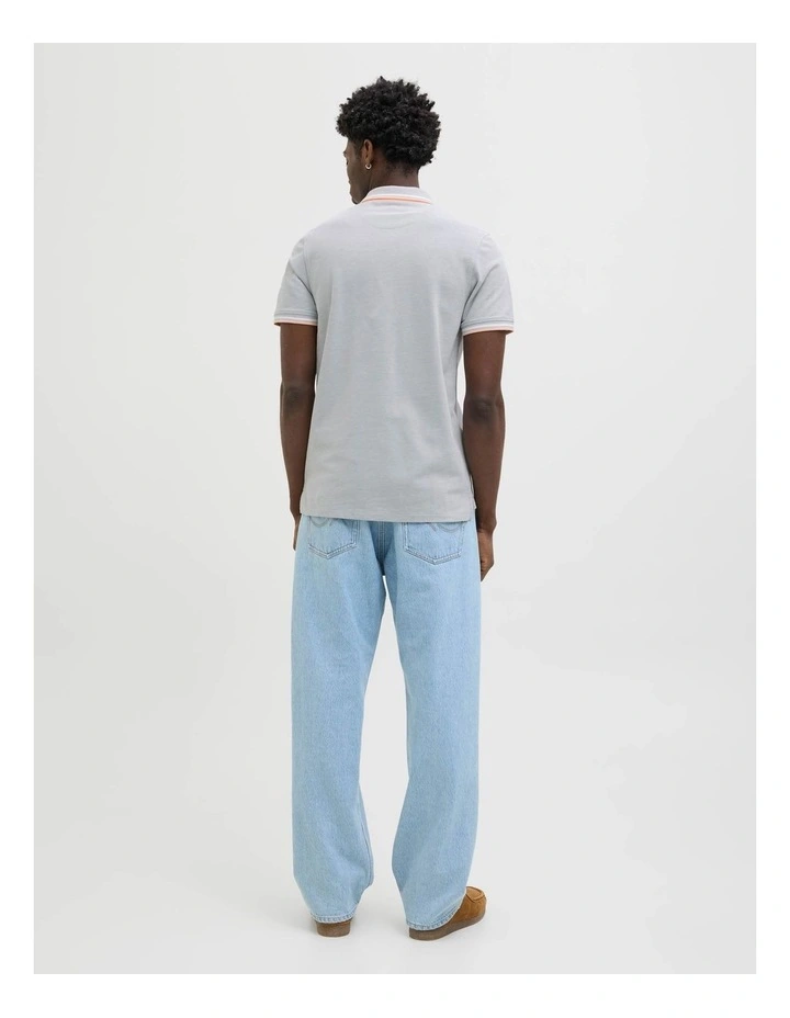 Paulos Short Sleeved Polo in Iceberg Green image 2
