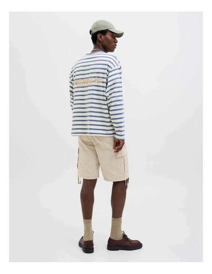 Cole Barkley Cargo Shorts in Moonbeam image 2