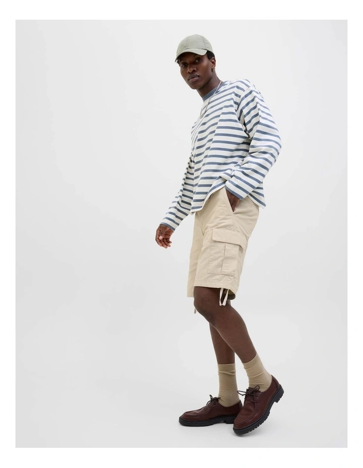 Cole Barkley Cargo Shorts in Moonbeam image 3