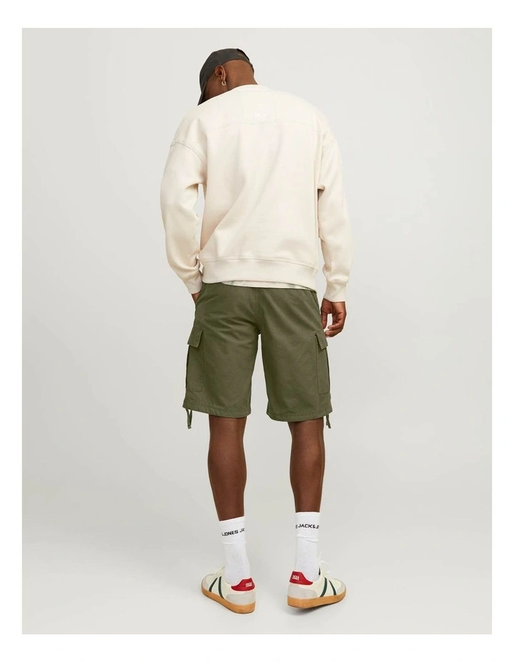Cole Barkley Cargo Shorts in Olive Night image 2