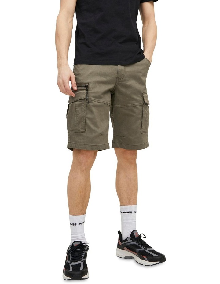 Dex Cargo Shorts in Dusty Olive