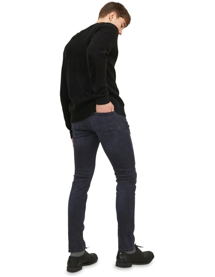 Glenn Felix 446 Slim Fit Jeans in Black image 3
