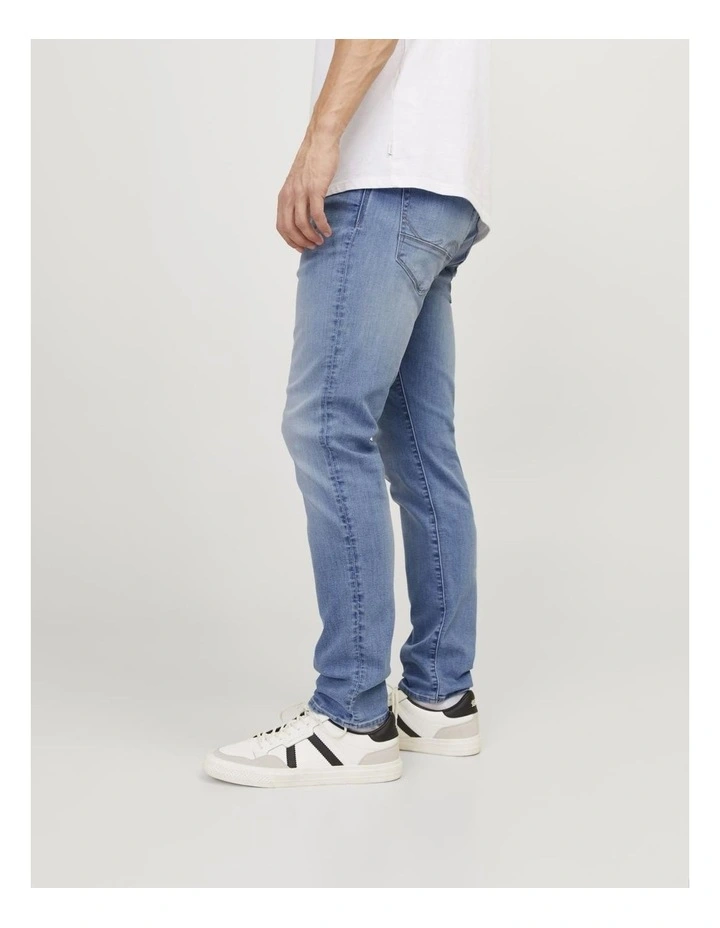 Glenn Fox 706 Slim Jeans in Blue image 3