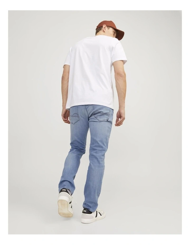 Glenn Fox 706 Slim Jeans in Blue image 5