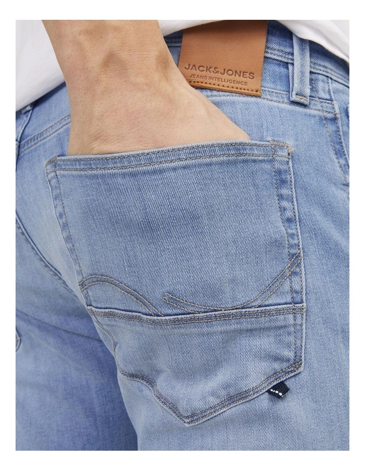 Glenn Fox 706 Slim Jeans in Blue image 6