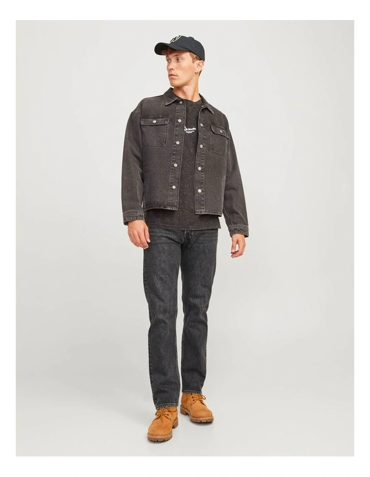Chris Classic 079 Relaxed Fit Jeans in Black image 1