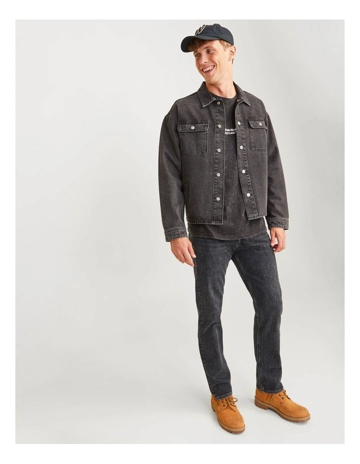 Chris Classic 079 Relaxed Fit Jeans in Black image 3