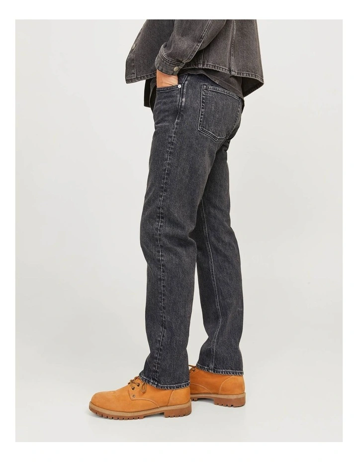 Chris Classic 079 Relaxed Fit Jeans in Black image 5
