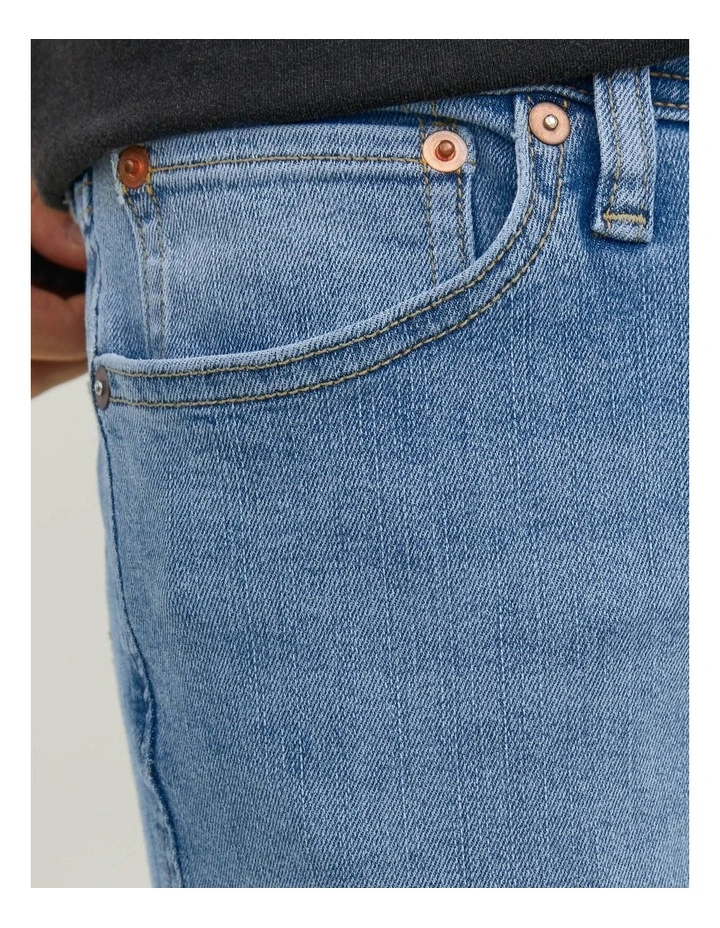 Liam Original 770 Skinny Fit Jeans in Blue image 5