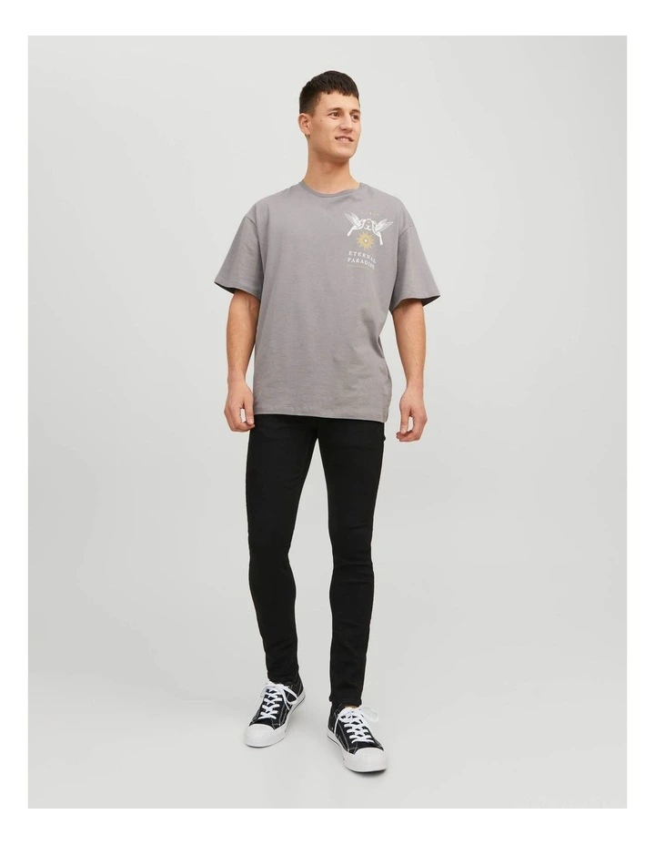 Liam Original Skinny Fit Jeans in Black image 1