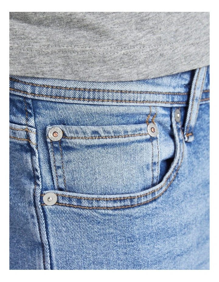 Glenn Original Slim Fit Jeans in Blue image 5