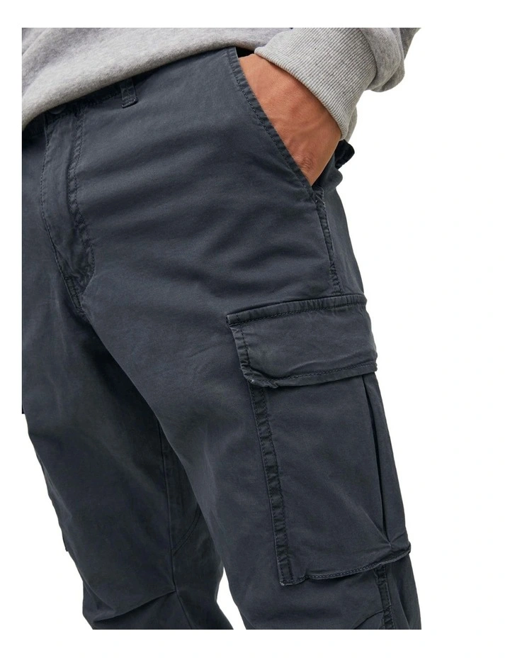 Ace Tucker Cargo Pants in Grey image 4