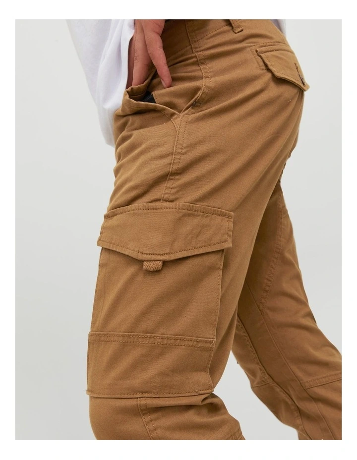 Paul Flake Organic Cotton Cargo Pants in Rubber image 6