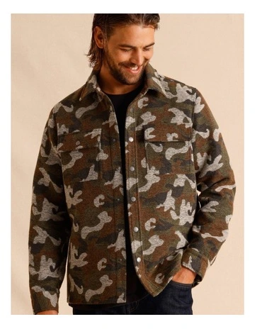 Copenhagen Textured Overshirt in Assorted